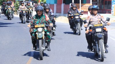 Ciptakan Situasi Kamtibmas, Polres Majene Gelar Patroli Bersama TNI