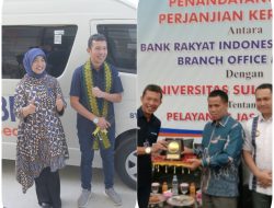 Pelayanan Jasa Perbankan, BRI-Unsulbar Teken MoU