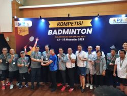 DJBM Raih Juara II Kejuaraan Badminton Antar Unor, PPK 1.3 Wakili BPJN Sulbar