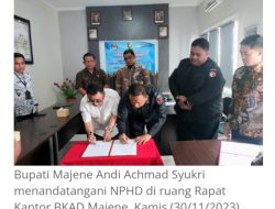 Pemkab Majene Hibahkan Dana Pilkada 2024