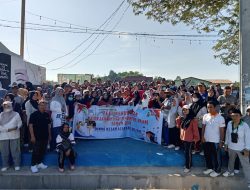 CJH Majene Tes Kebugaran Di Lapangan Prasamnya