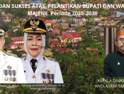 Pelantikan Bupati dan Wakil Bupati Majene Dinas PUPR Majene