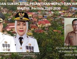 Pelantikan Bupati dan Wakil Bupati Majene Periode 2025-2030